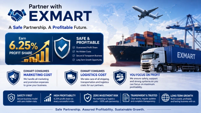 Exmart partnership and retail profit opportunity support